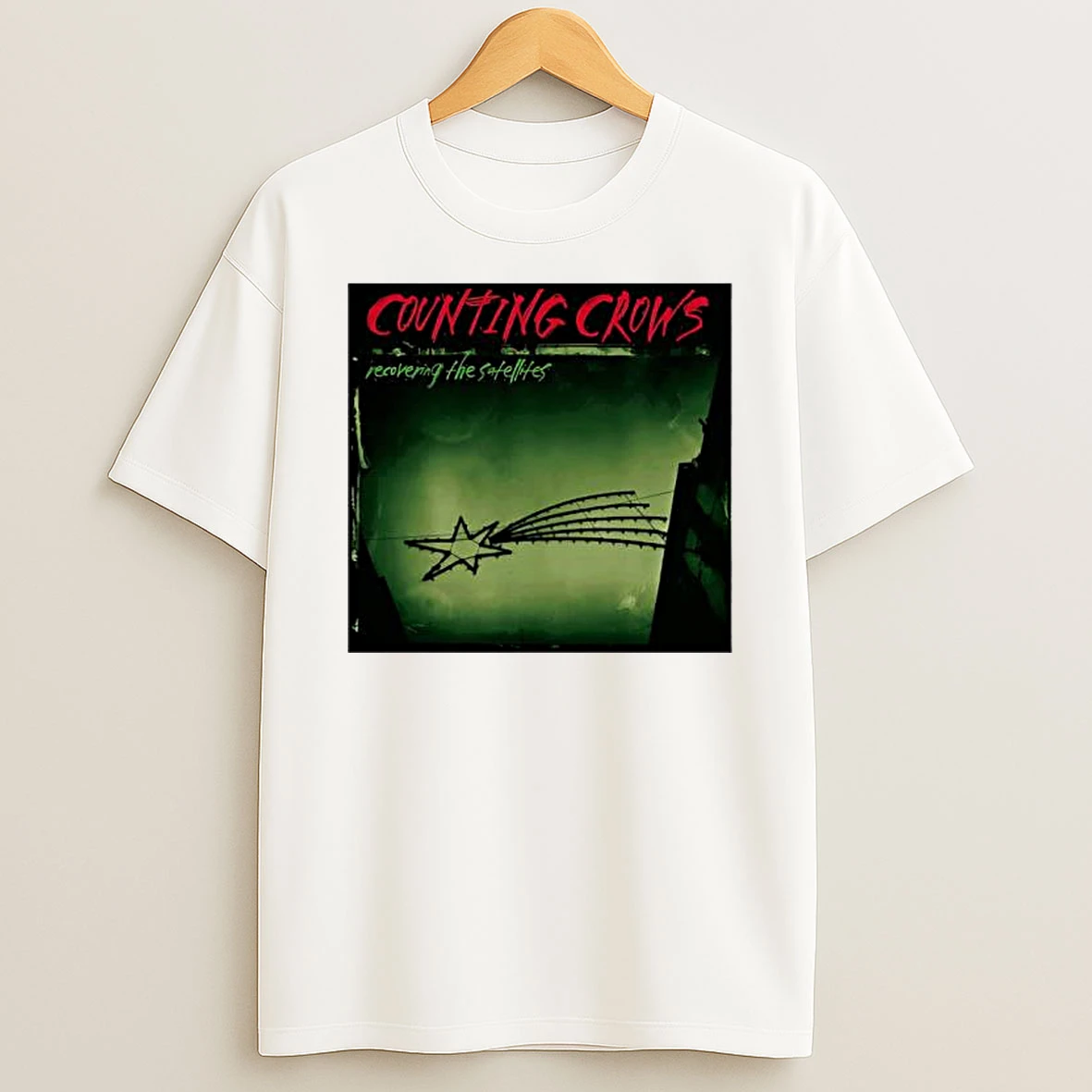 Counting Crows Recovering The Satellites A Long December T Shirt