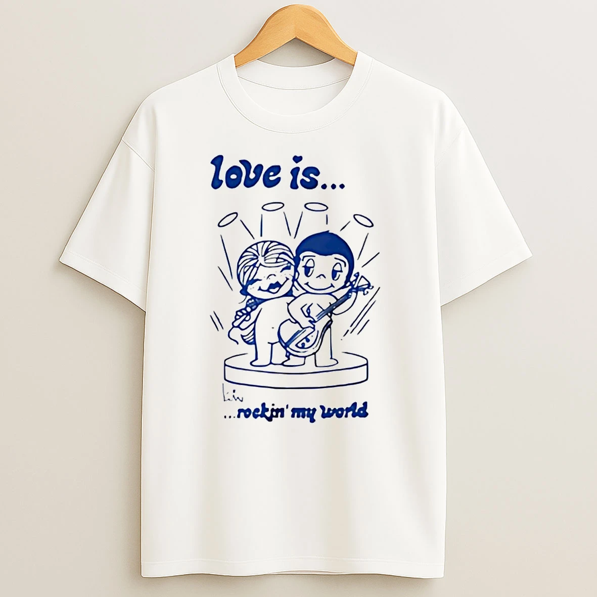 Couple Love Is Rockin My World T Shirt