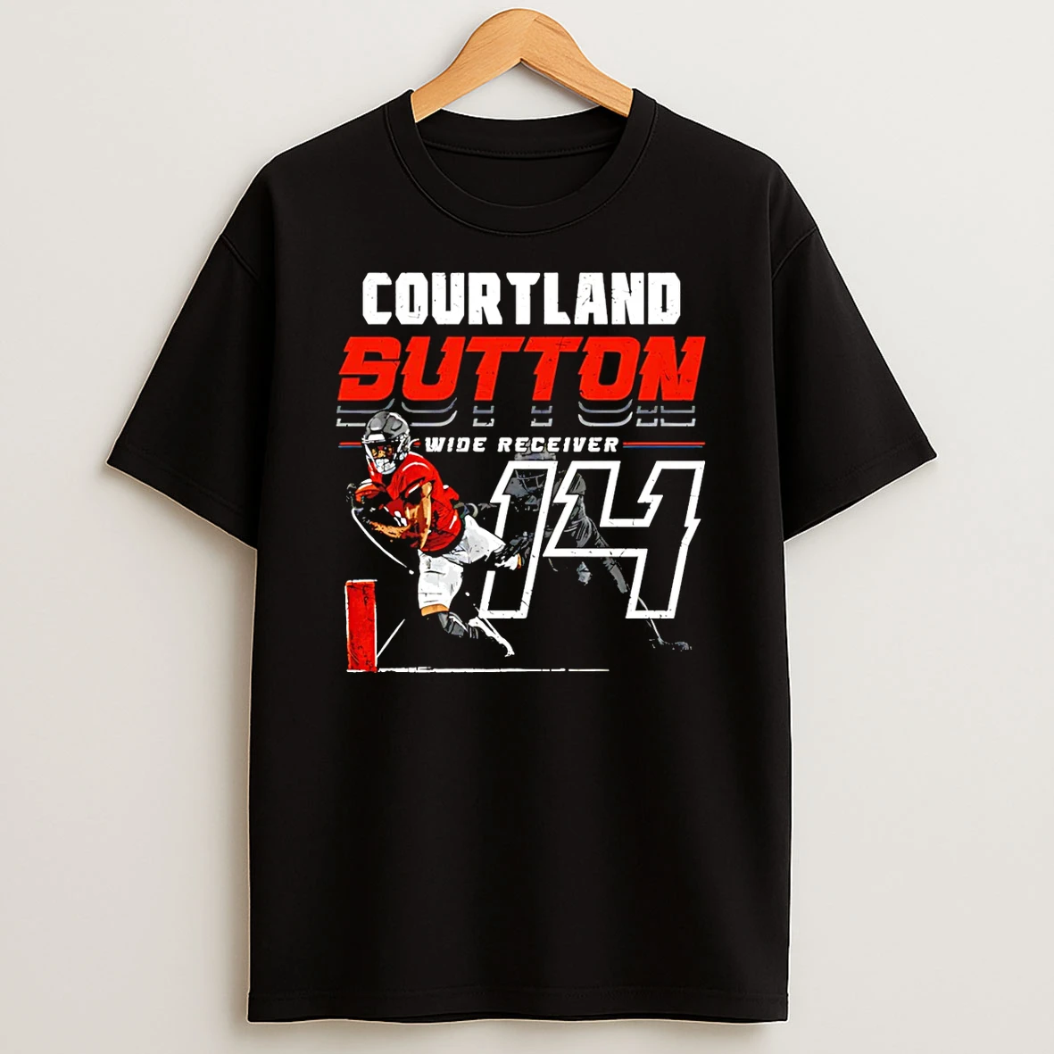Courtland Sutton Denver Broncos Player Name T Shirt