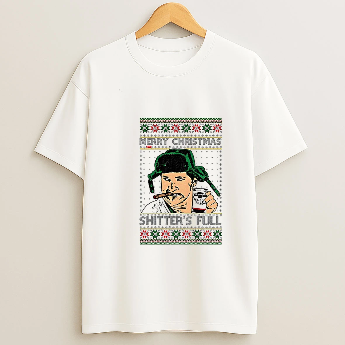 Cousin Eddie Merry Christmas Shitters Full T Shirt
