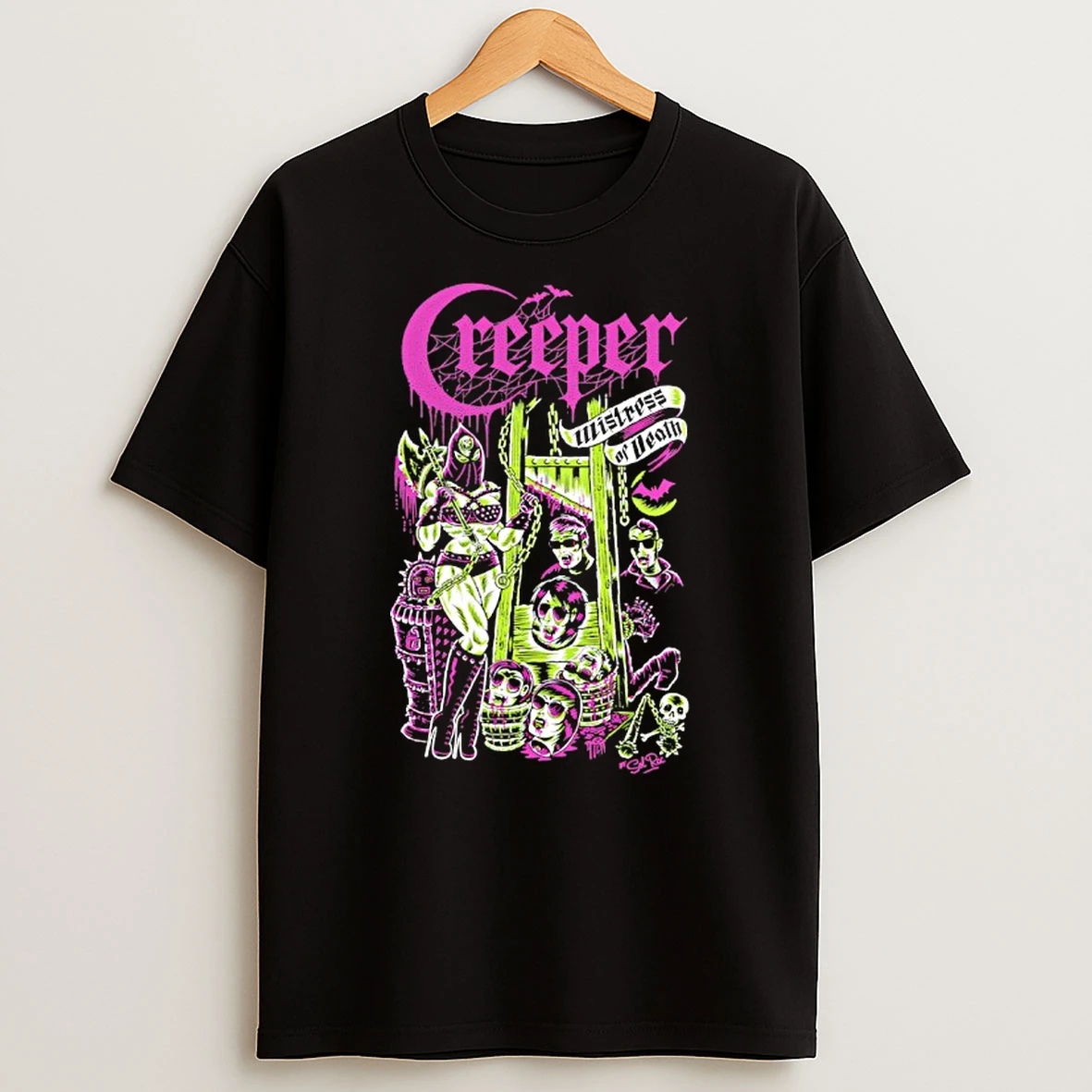 Creeper Mistress Of Death Sol Rac T Shirt