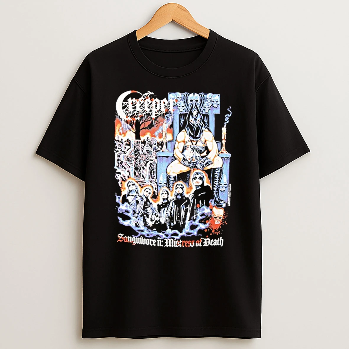 Creeper Sanguivore Ii Mistress Of Death T Shirt