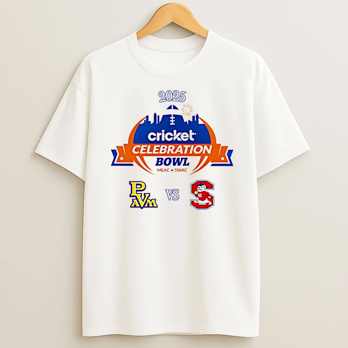 Cricket Celebration Bowl 2025 South Carolina State Vs Prairie View Am T Shirt