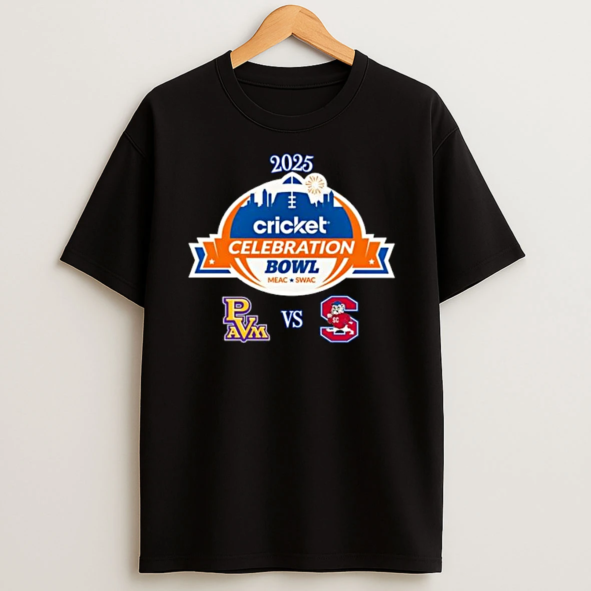 Cricket Celebration Bowl South Carolina State Vs Prairie View Am Mercedes Benz Stadium Atlanta Ga Dec 13th 2025 T Shirt