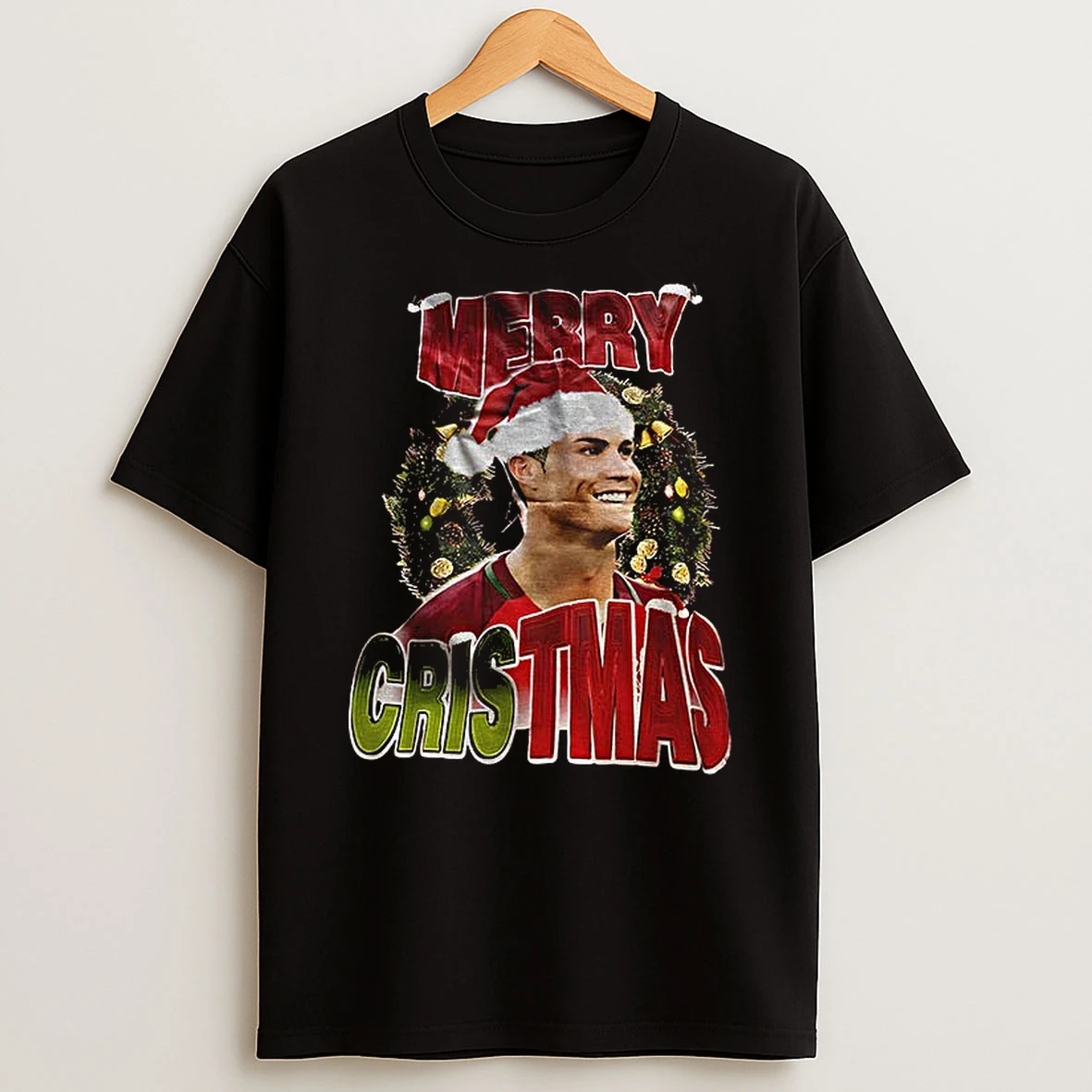 Cristiano Ronaldo Merry Cristmas Merry Christmas T Shirt