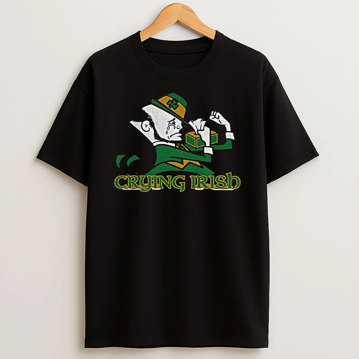 Cry Leprechaun Crying Irish T Shirt
