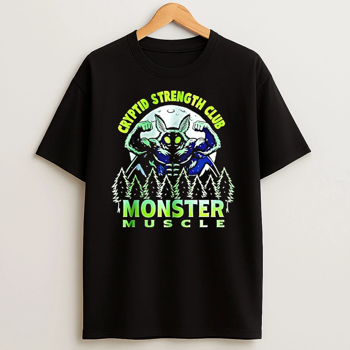Cryptid Strength Club Monster Muscle T Shirt