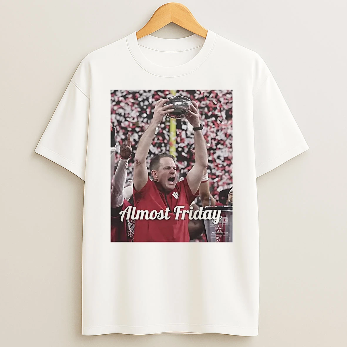 Curt Cignetti Celebration Walter Camp Coach Of The Year T Shirt