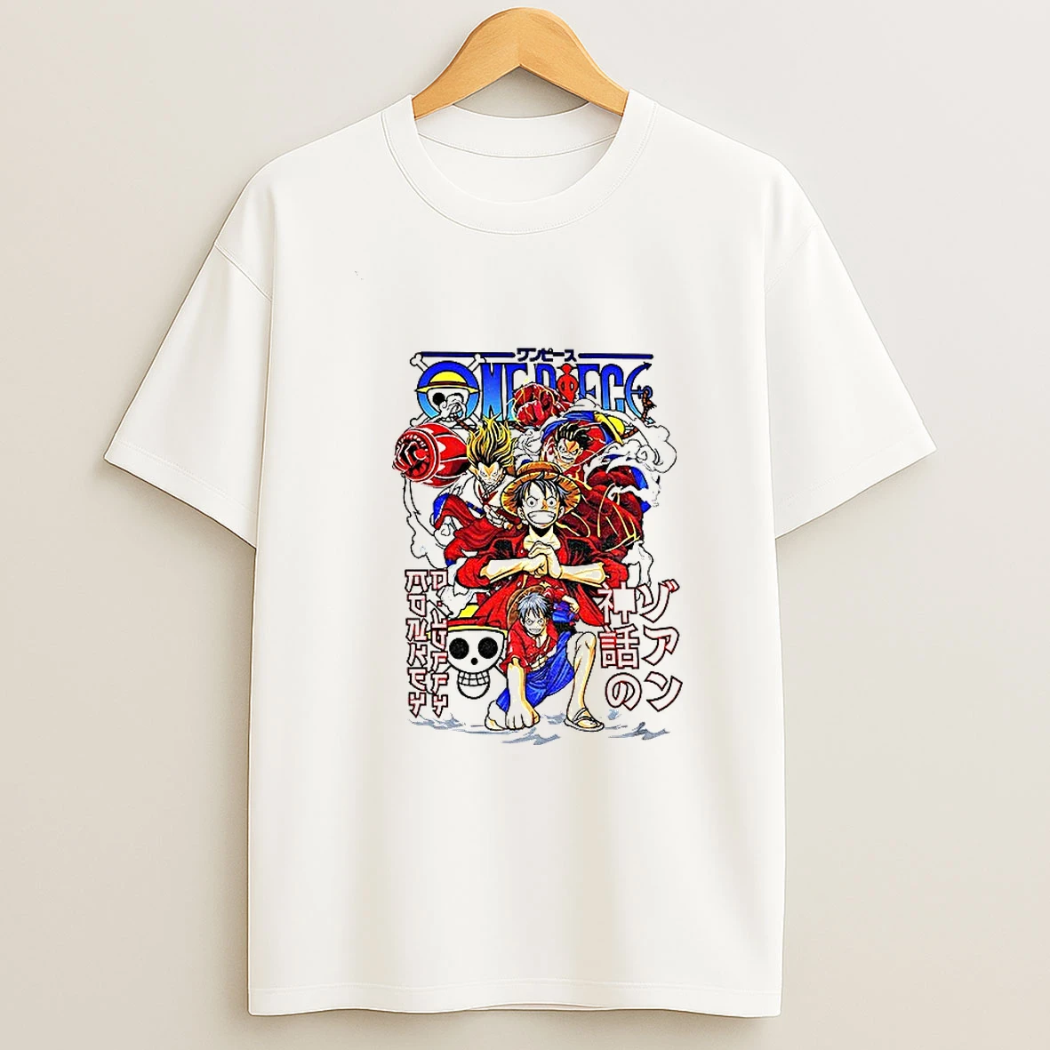 Custom Anime One Piece Cartoon T Shirt