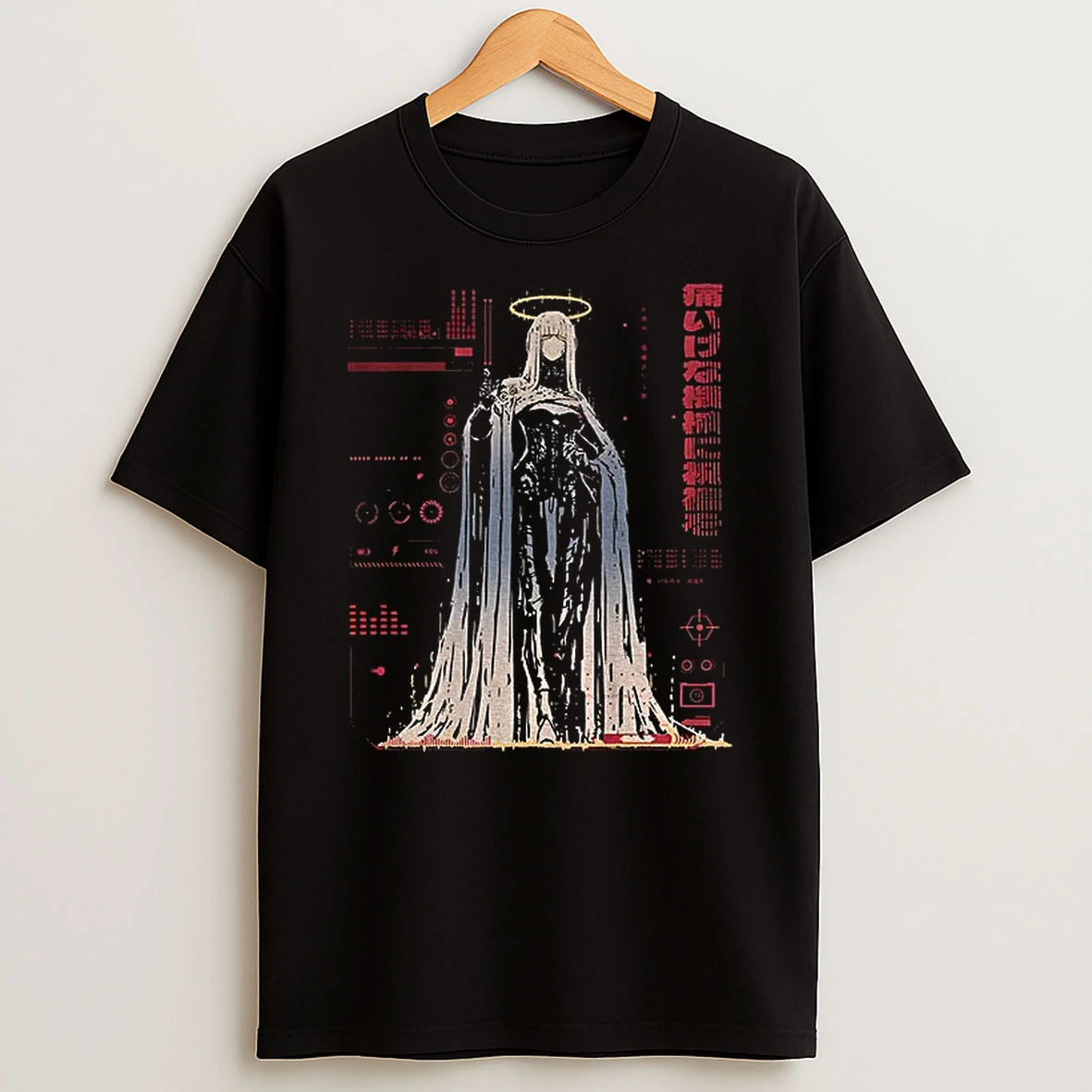 Cyberpunk Cat Girl Iriot Anime T Shirt