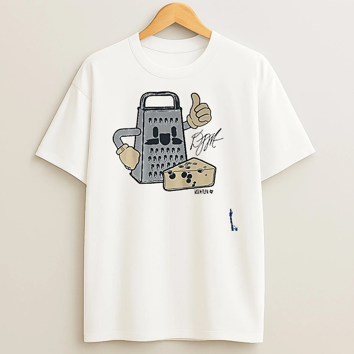 D J Moore Cheese Grater Signature T Shirt