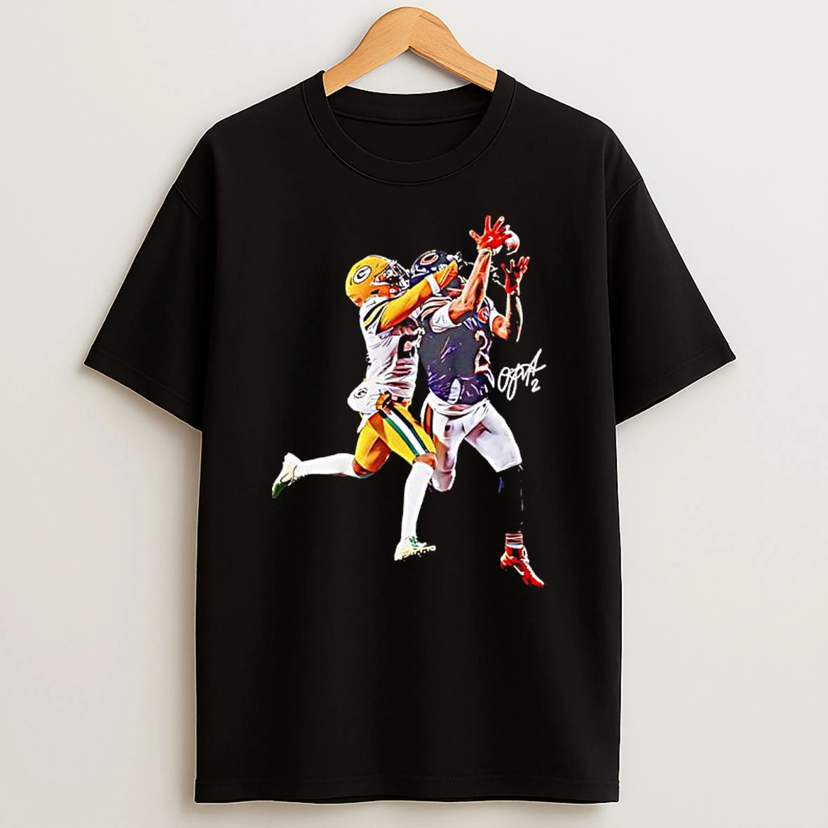 Dj Moore Game Winning Td Signature T Shirt