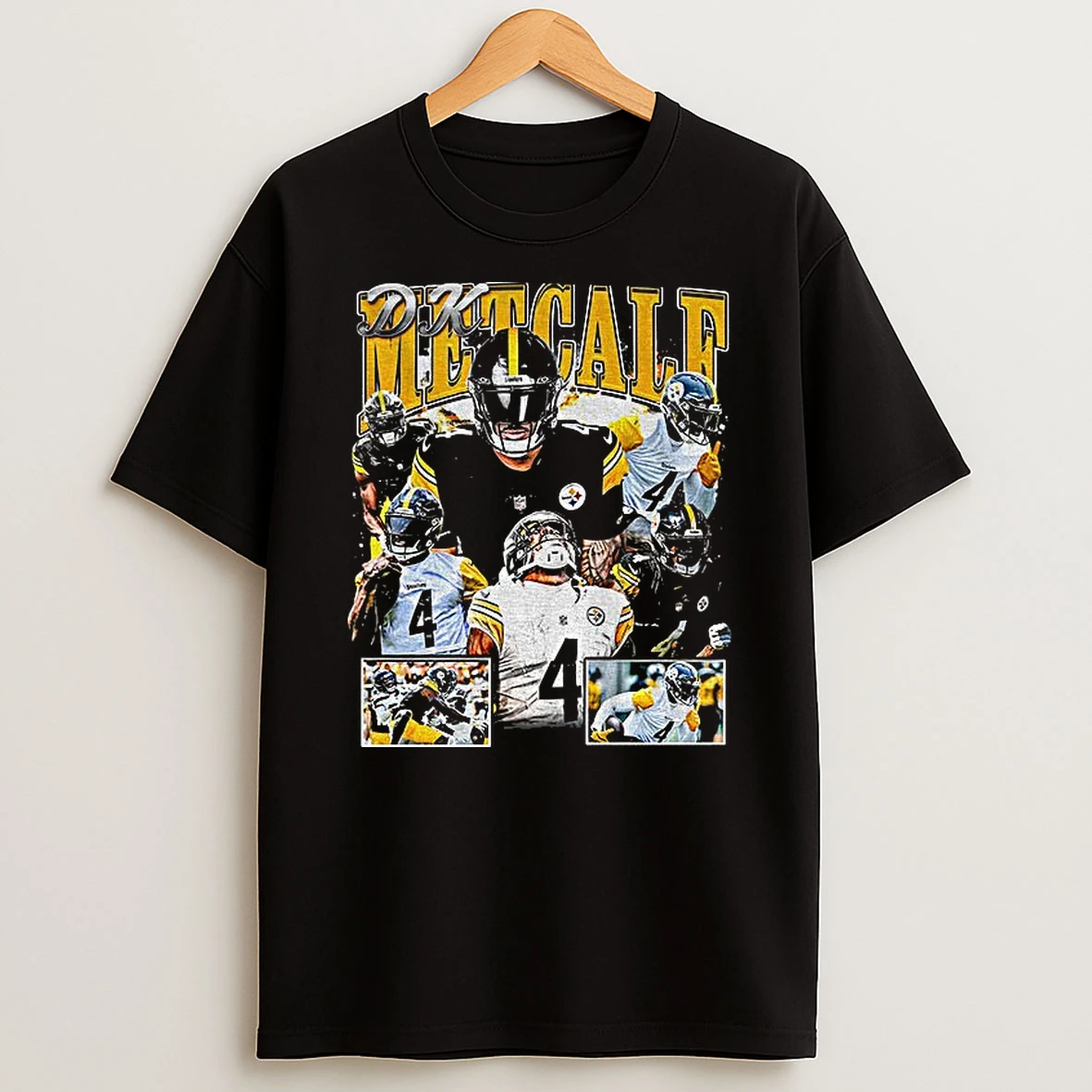 Dk Metcalf Pittsburgh Steelers Nfl Football Graphic T Shirt