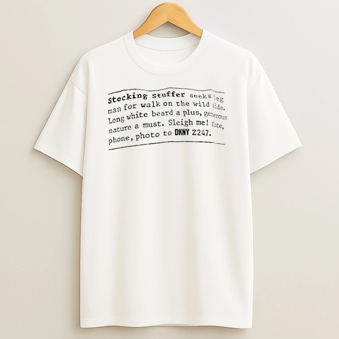 Dkny Stocking Stuffer Graphic T Shirt