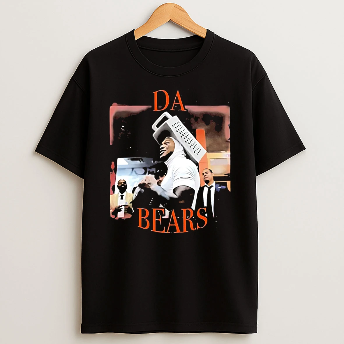 Da Bears Mike Tyson Wearing A Grate Cheese Chicago Bears T Shirt