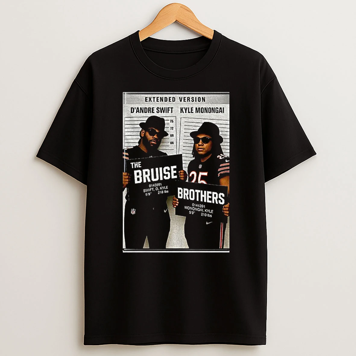 Da Pope And The Bears Brothers Chicago Bears Football 2025 T Shirt