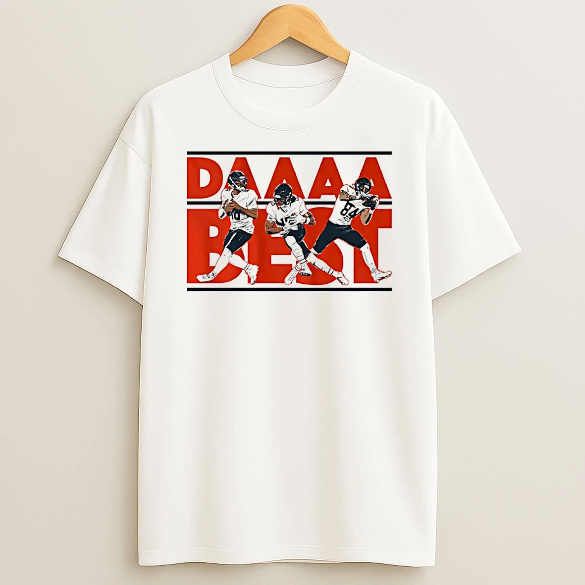 Daaaa Best Caleb Williams Rome Odunze And Colston Loveland Chicago Bears Football Circle T Shirt