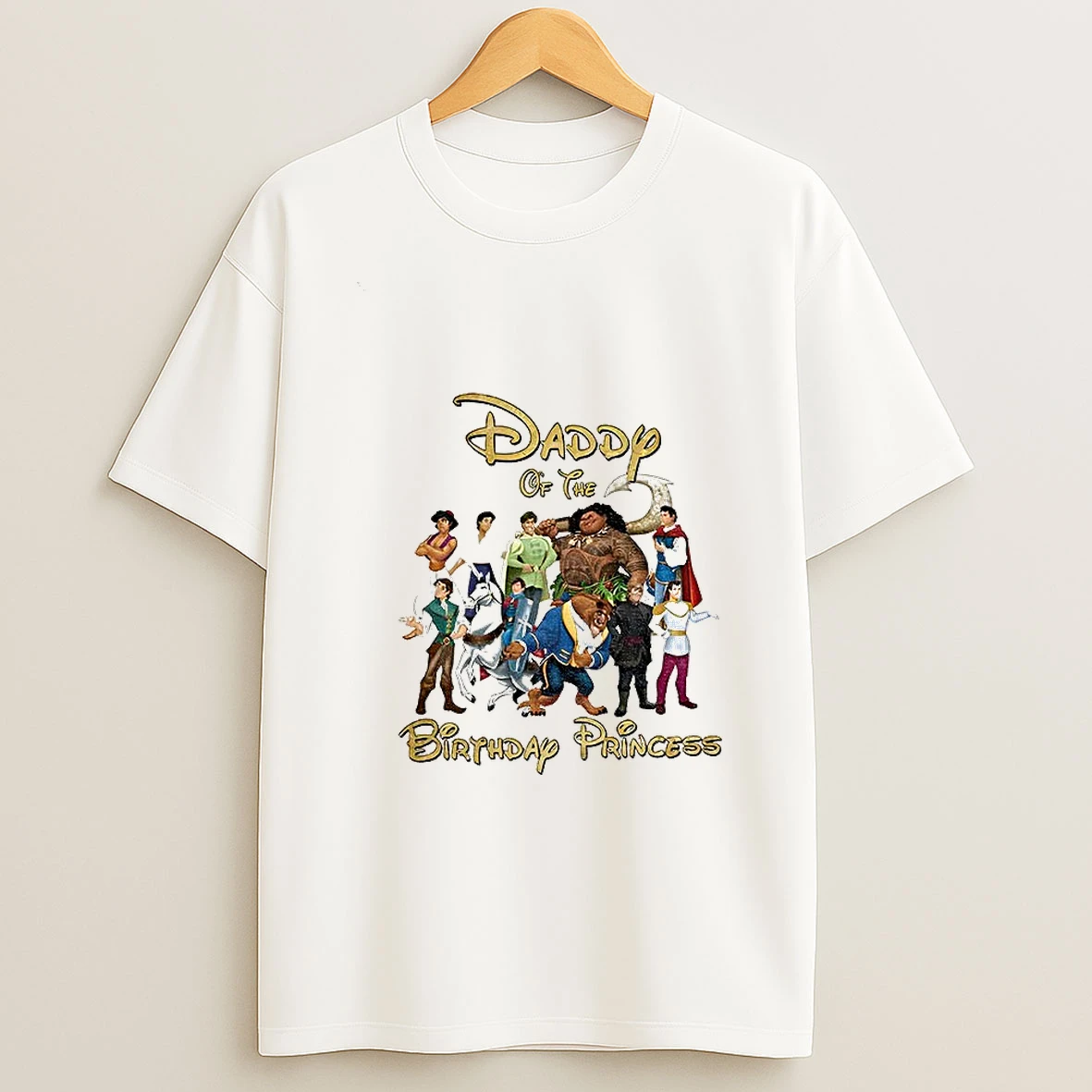 Daddy Of The Birthday Princess T Shirt