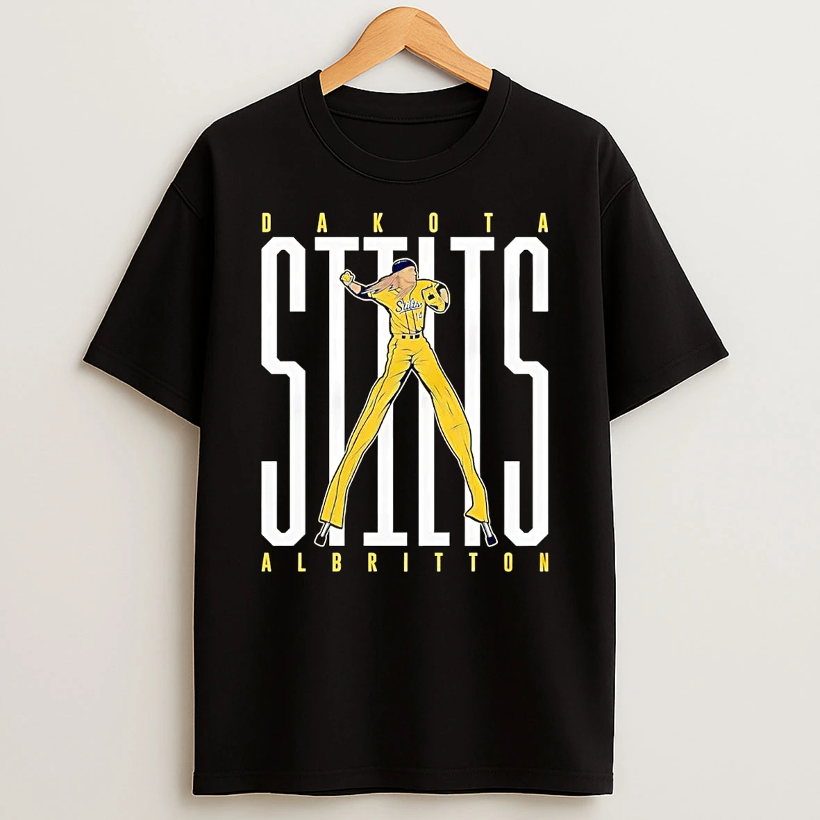 Dakota Stilts Albritton Savannah Bananas T Shirt