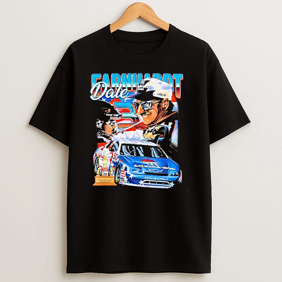 Dale Earnhardt Nascar Player Graphic T Shirt