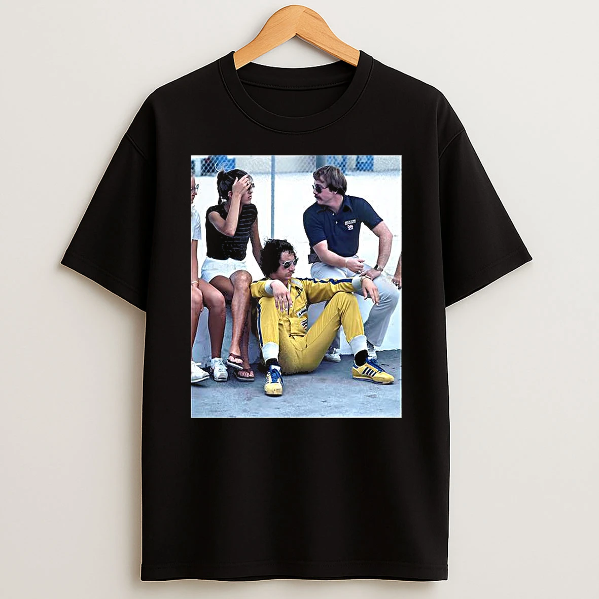 Dale Earnhardt Pit Road Nascar Winston Cup Series Retro T Shirt