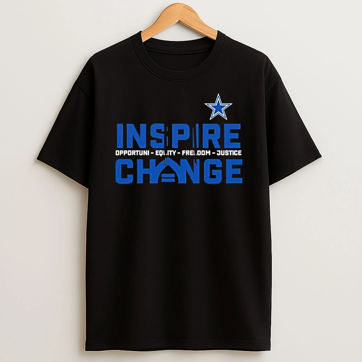 Dallas Cowboys 2025 Inspire Change T Shirt