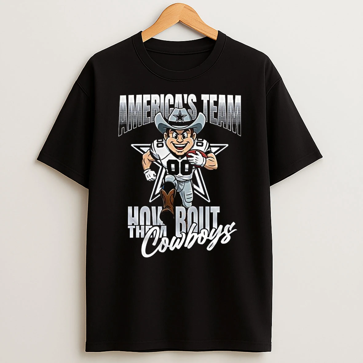 Dallas Cowboys Mascot Americas Team How Bout Them Cowboys 2026 T Shirt