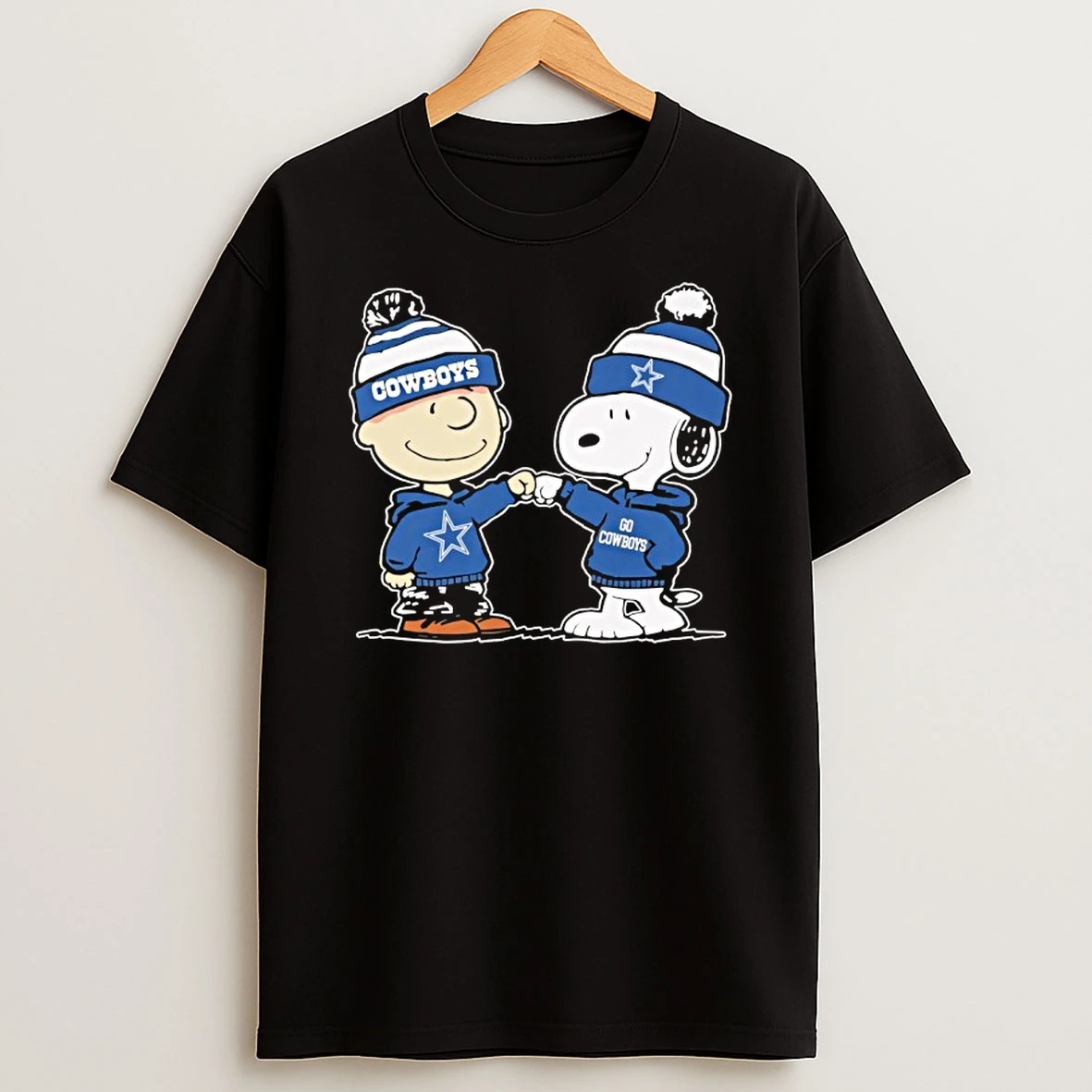 Dallas Cowboys Snoopy And Charlie Brown Best Friends T Shirt