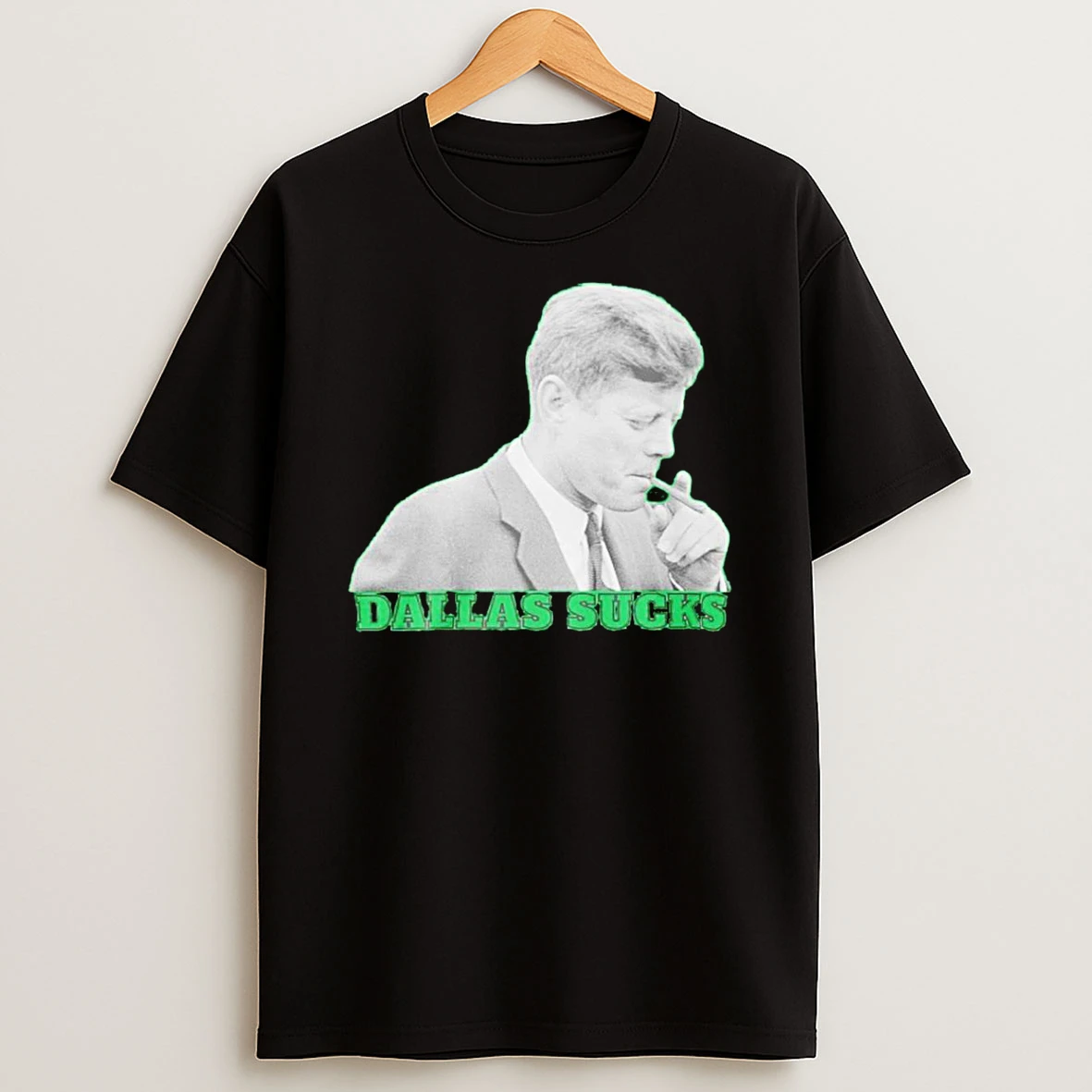 Dallas Cowboys Suck Jfk Smoking Cigar T Shirt