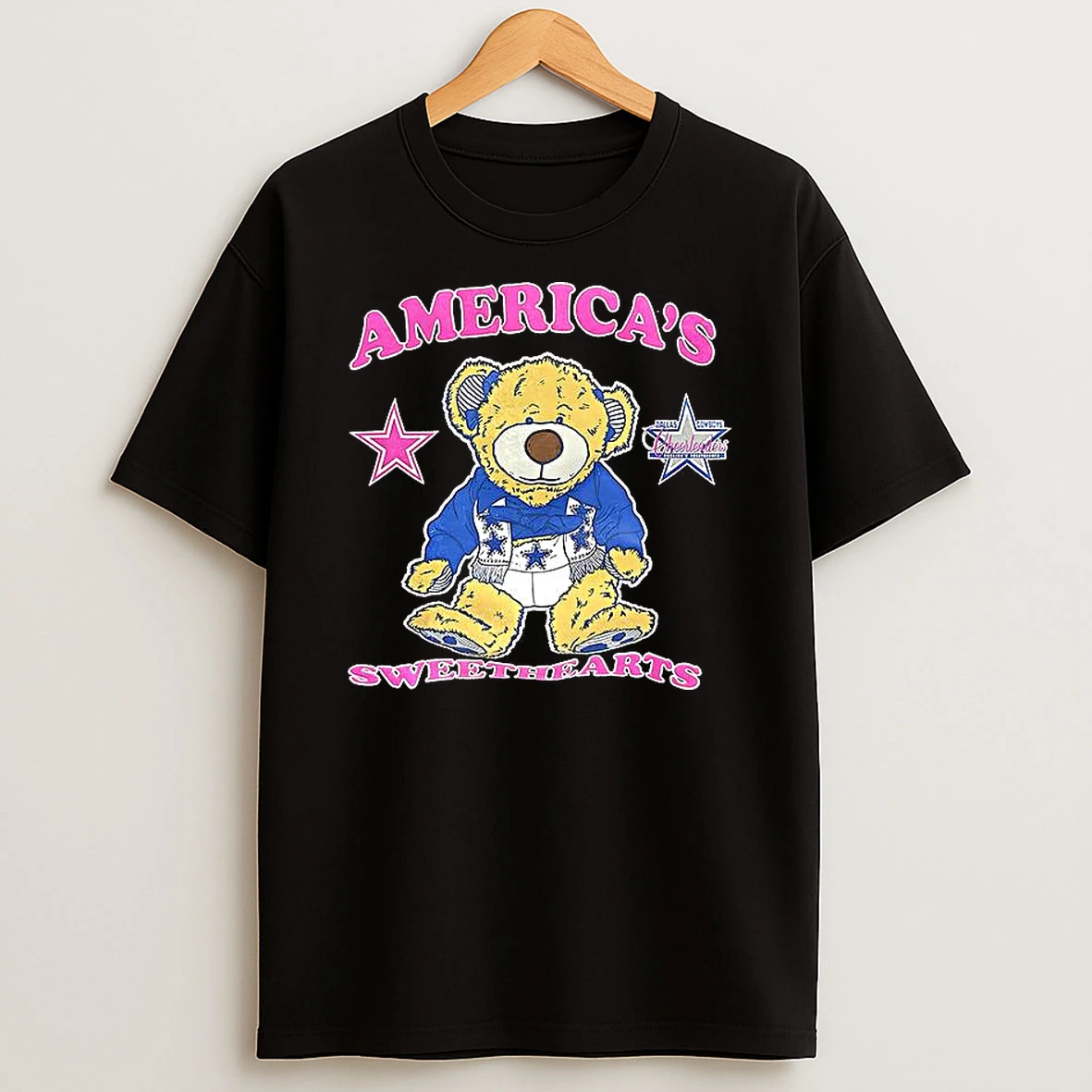 Dallas Cowboys Teddy Bear Americas Sweethearts T Shirt