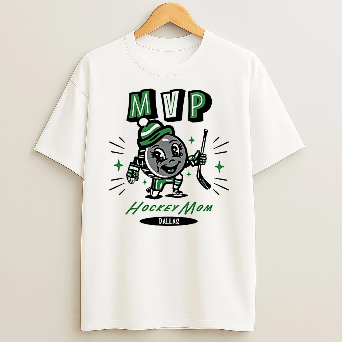Dallas Stars 2025 Mvp Hockey Mom T Shirt