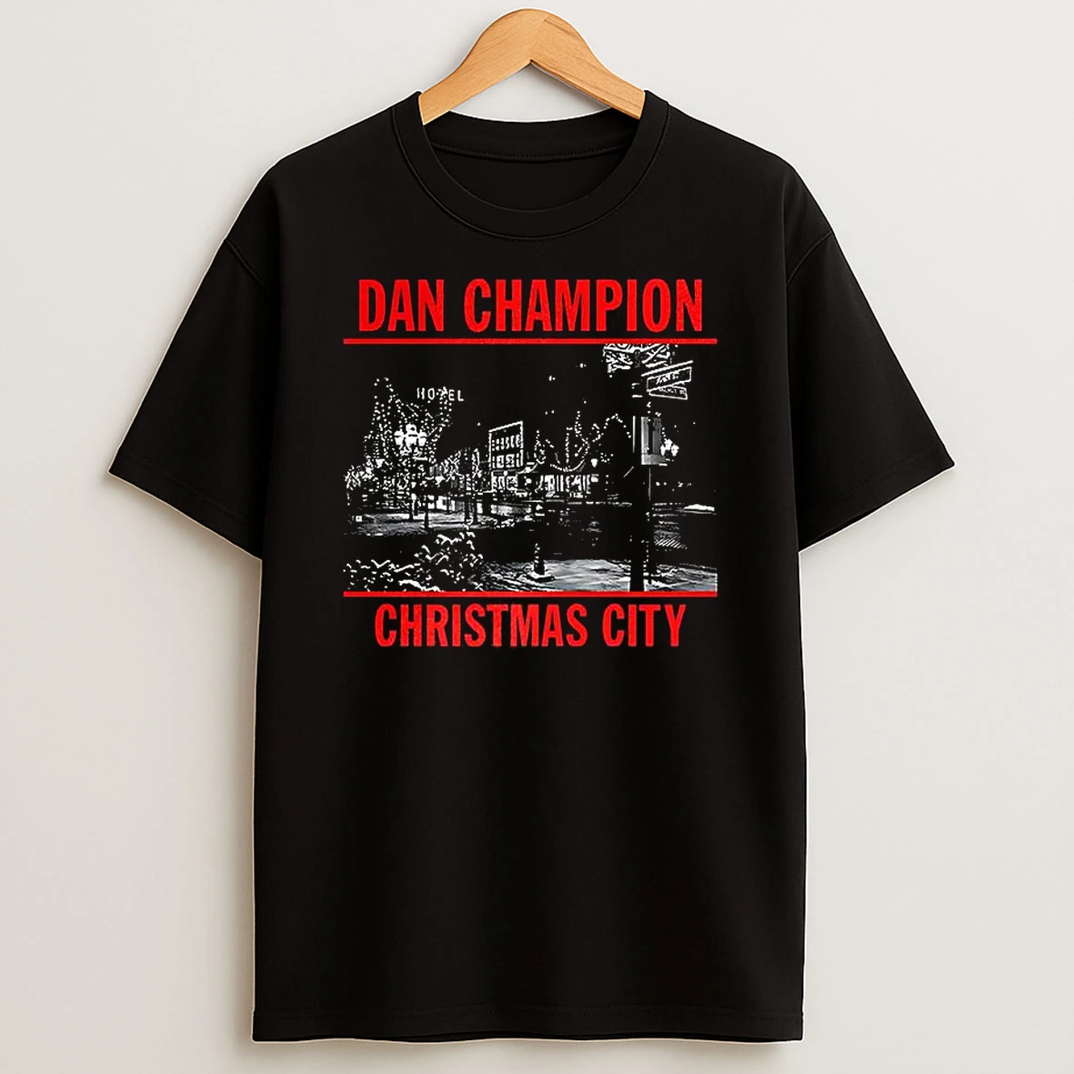 Dan Champion Christmas City T Shirt