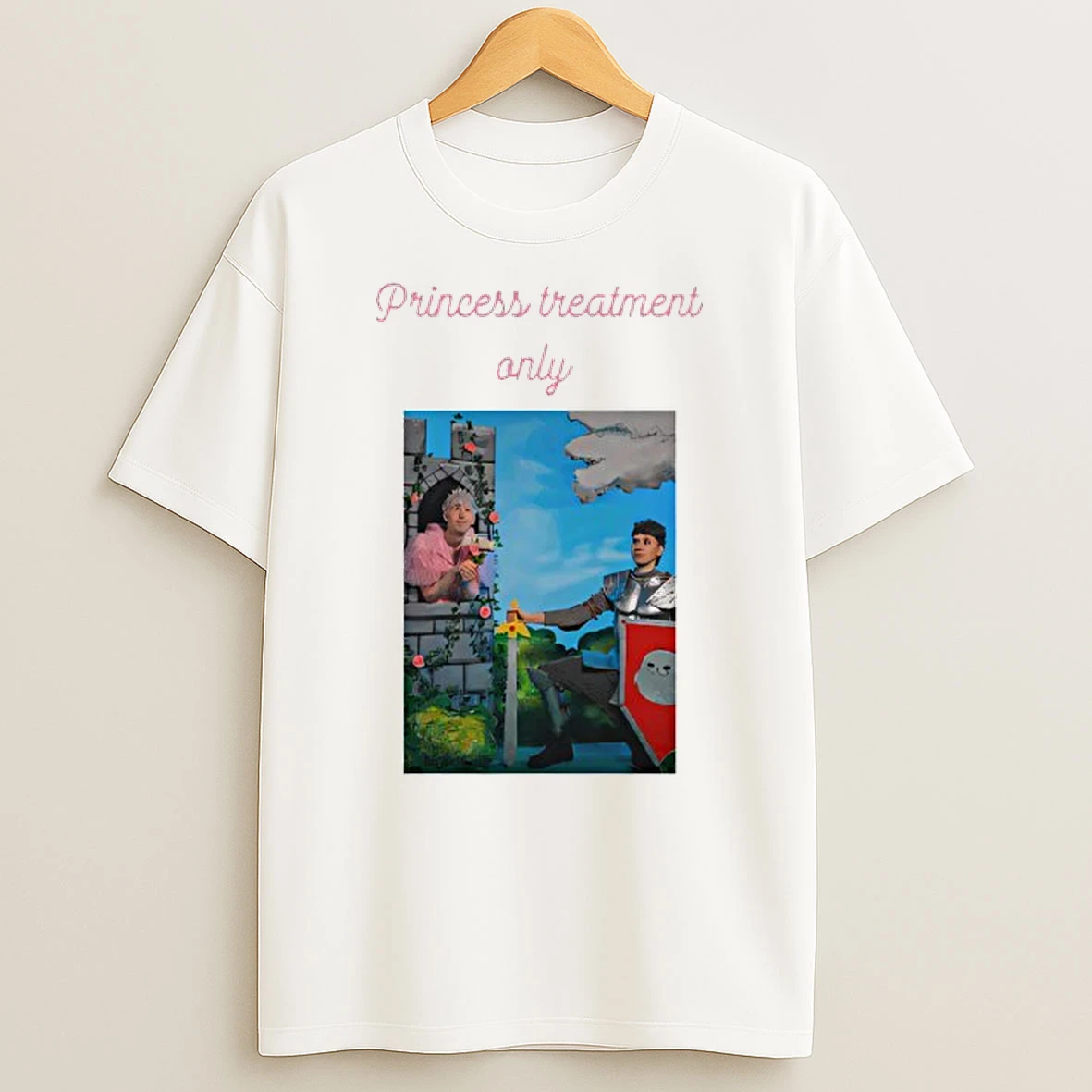 Dan Howell And Phil Lester Princess Treatment Only T Shirt