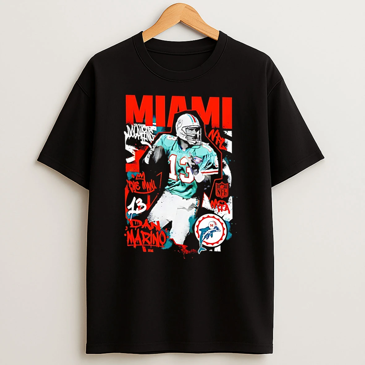 Dan Marino Miami Dolphins Star Player T Shirt