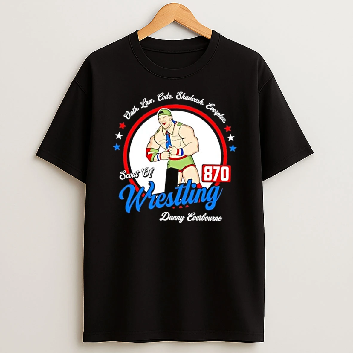 Danny Everbourne Top Rope Pose T Shirt