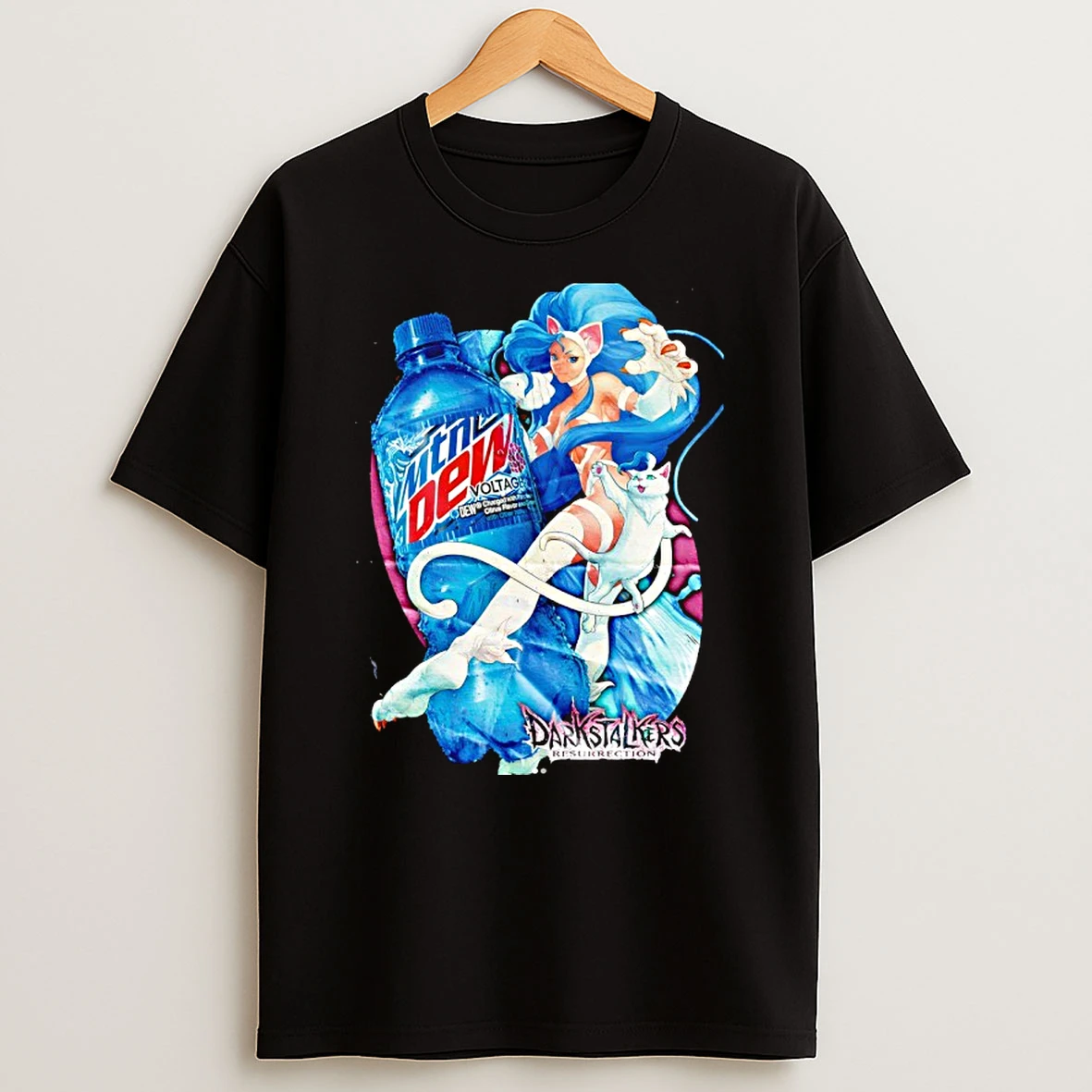 Darkstalkers Resurrection Mountain Dew T Shirt