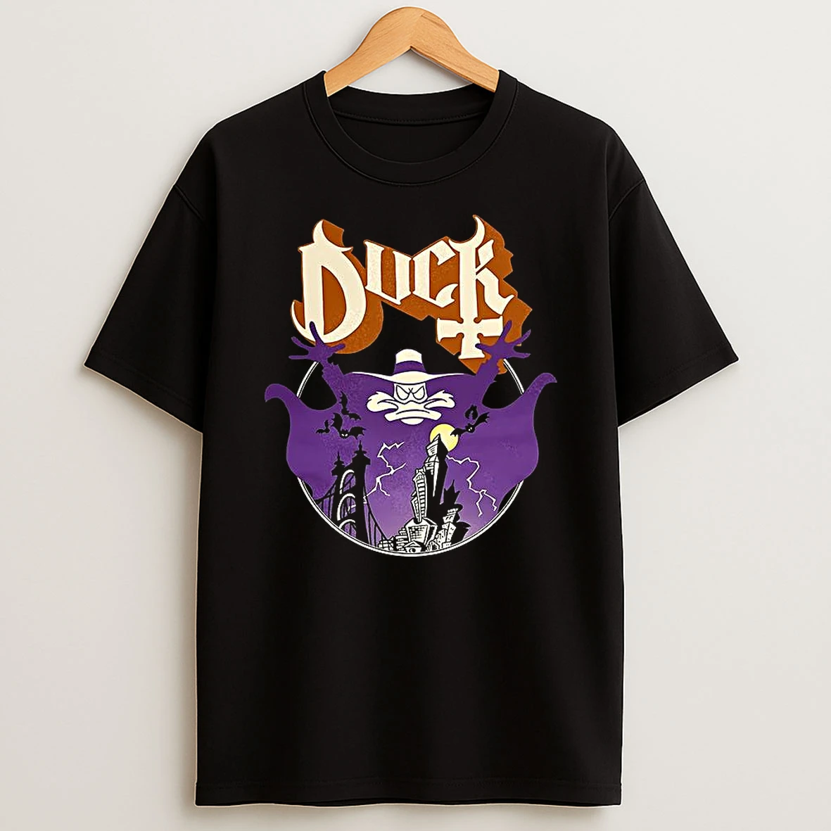 Darkwing Duck Disney Cartoon 90s Ghost Duck Halloween T Shirt