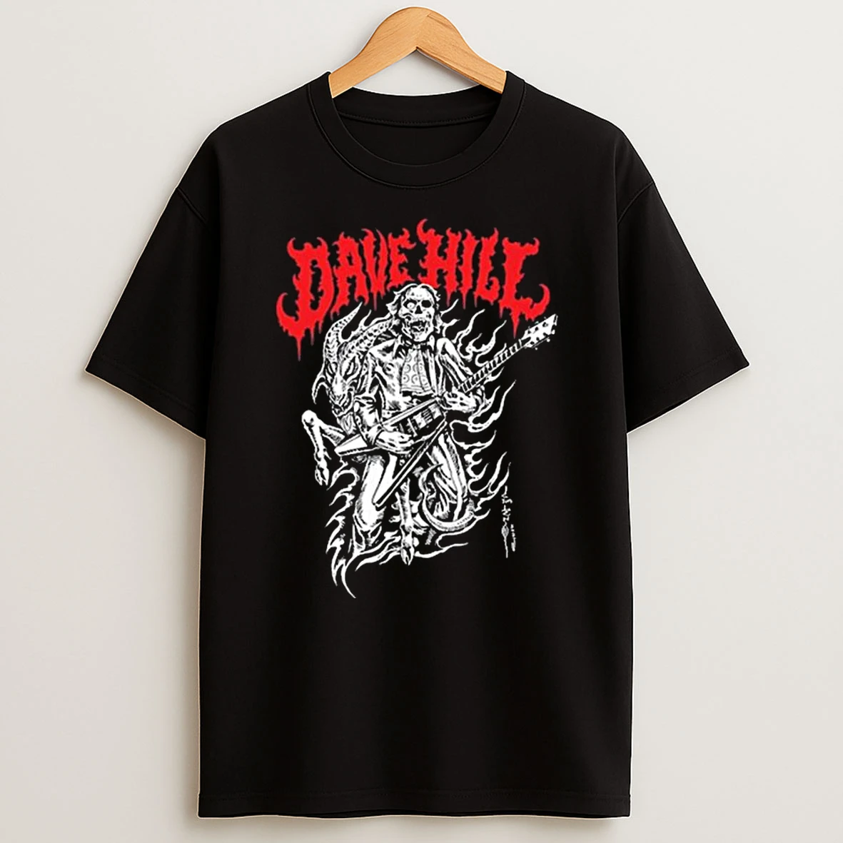 Dave Hill Skullface T Shirt