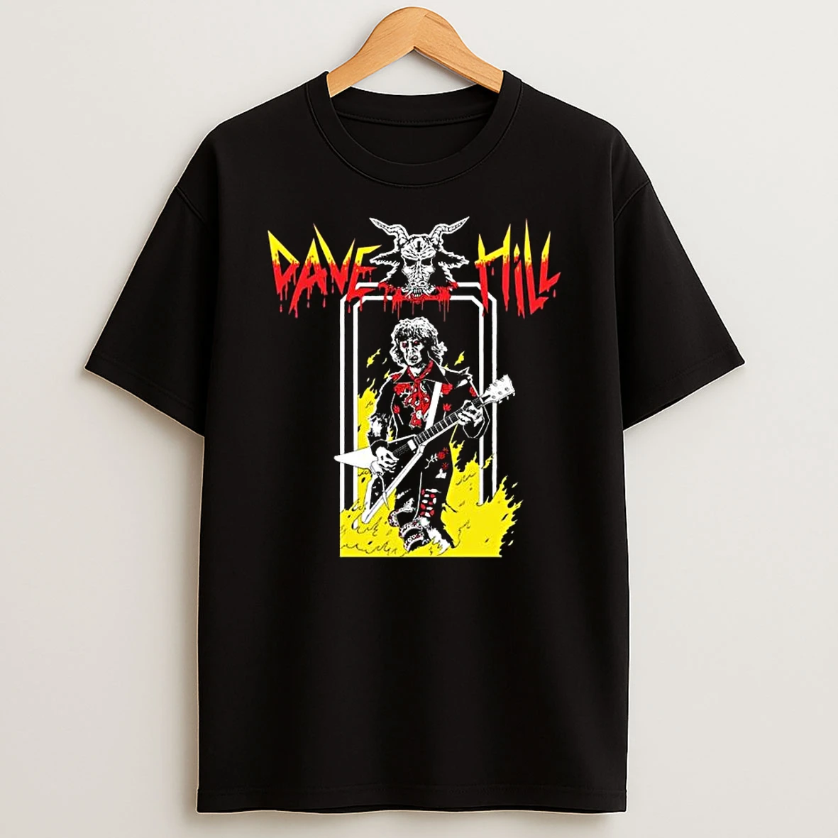 Dave Hill Zombie Shredder T Shirt