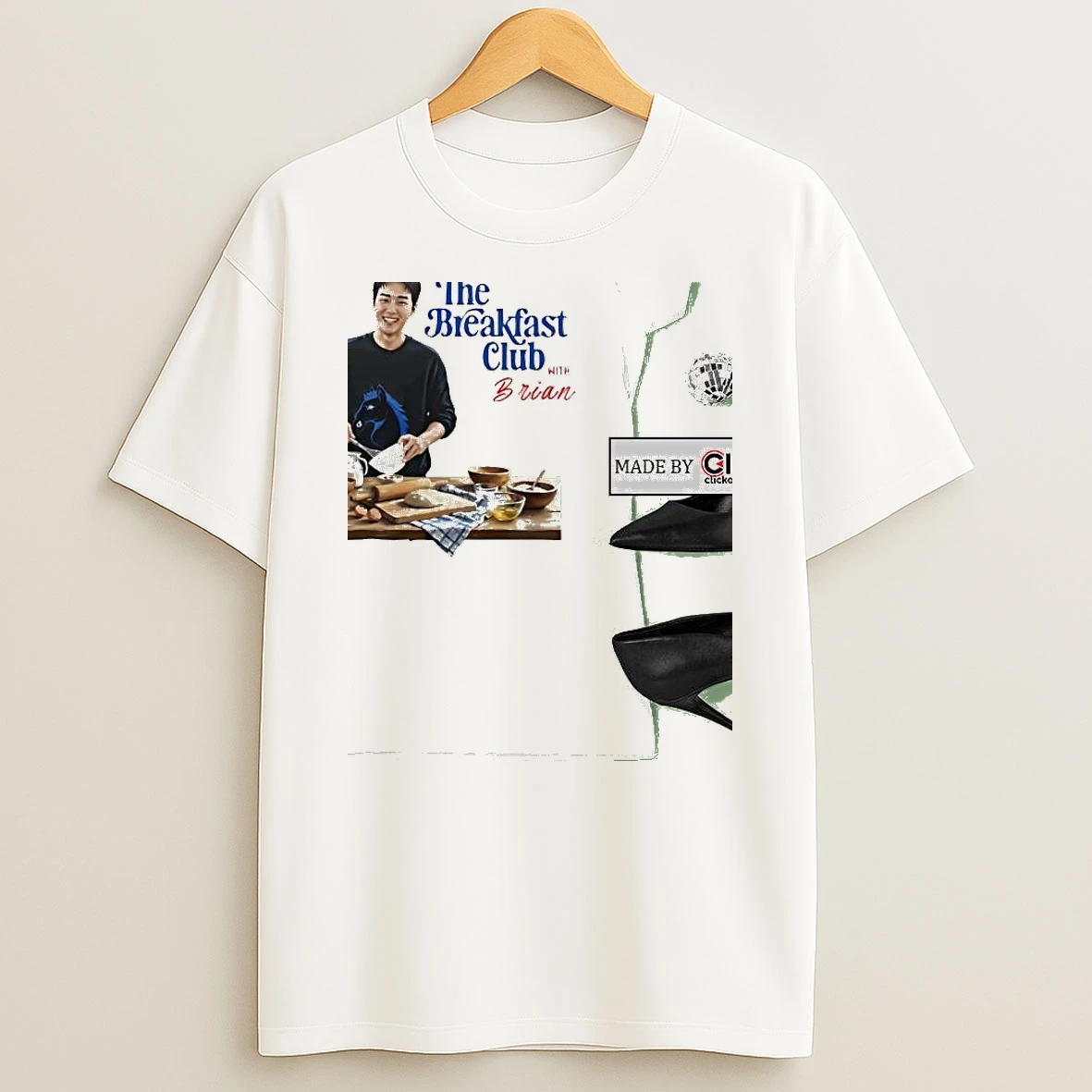 Day 6 The Breakfast Club With Brian Music Lover Womens T Shirt