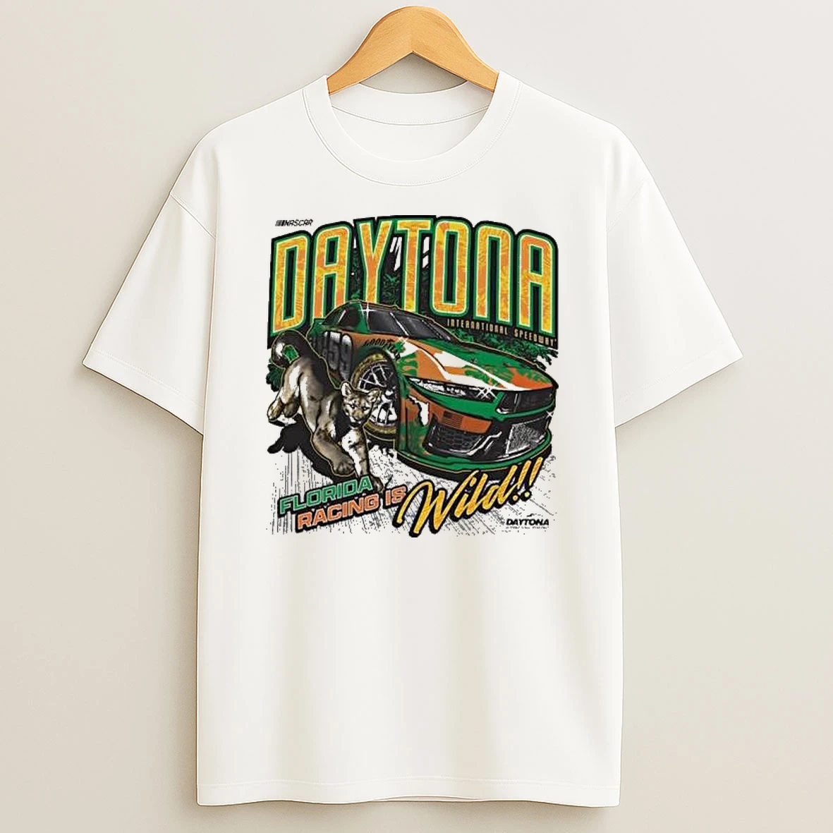 Daytona International Speedway Daytona 500 Regional Franklin Florida Racing Is Wild T Shirt