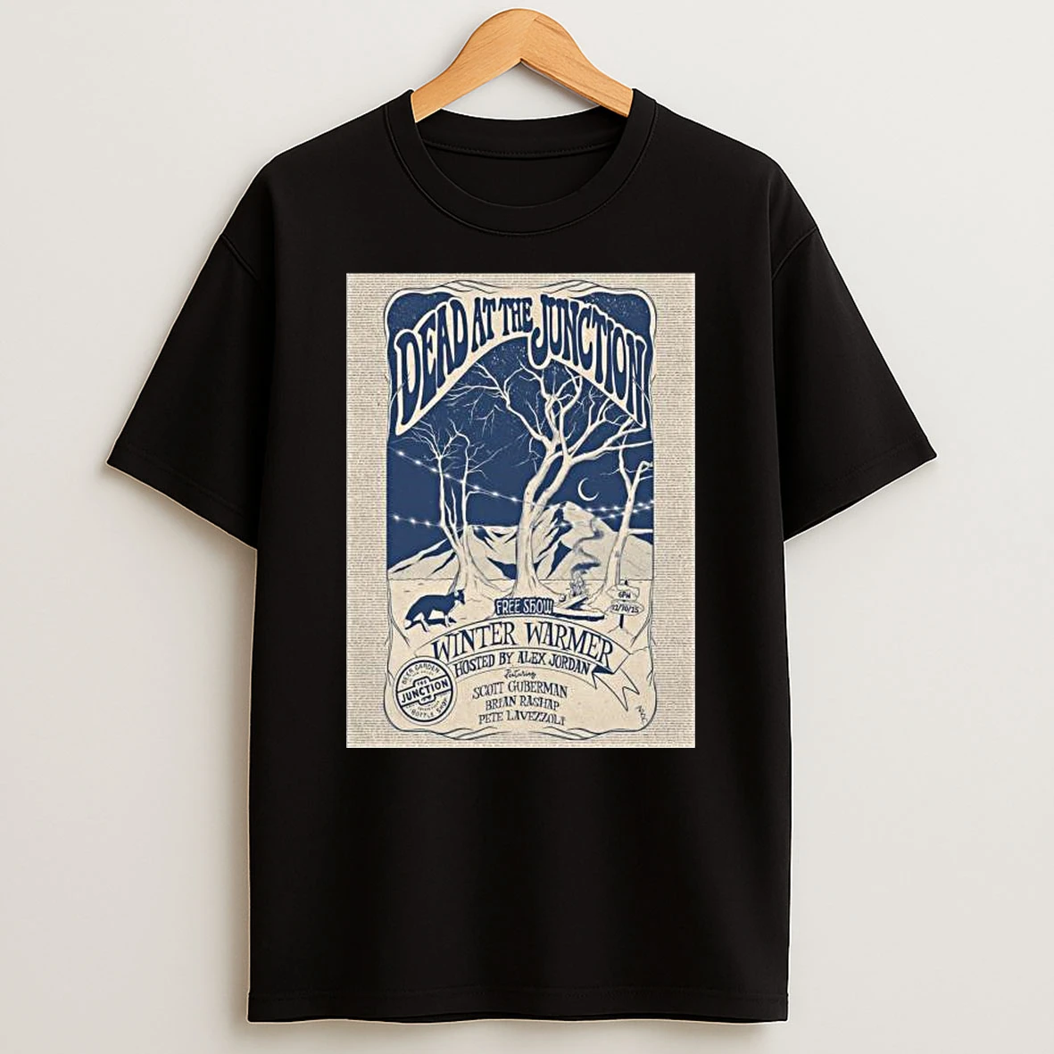 Dead At The Junction December 30 2025 Winter Warmer T Shirt