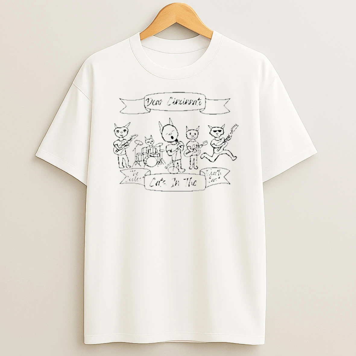Dear Cincinnati Cats T Shirt