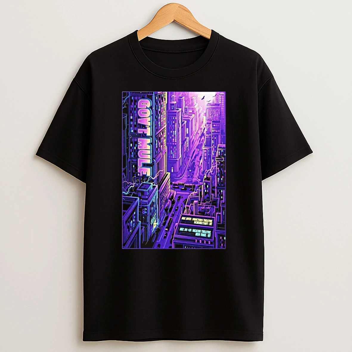 Dec 30 2025 Govt Mule Schenectady T Shirt