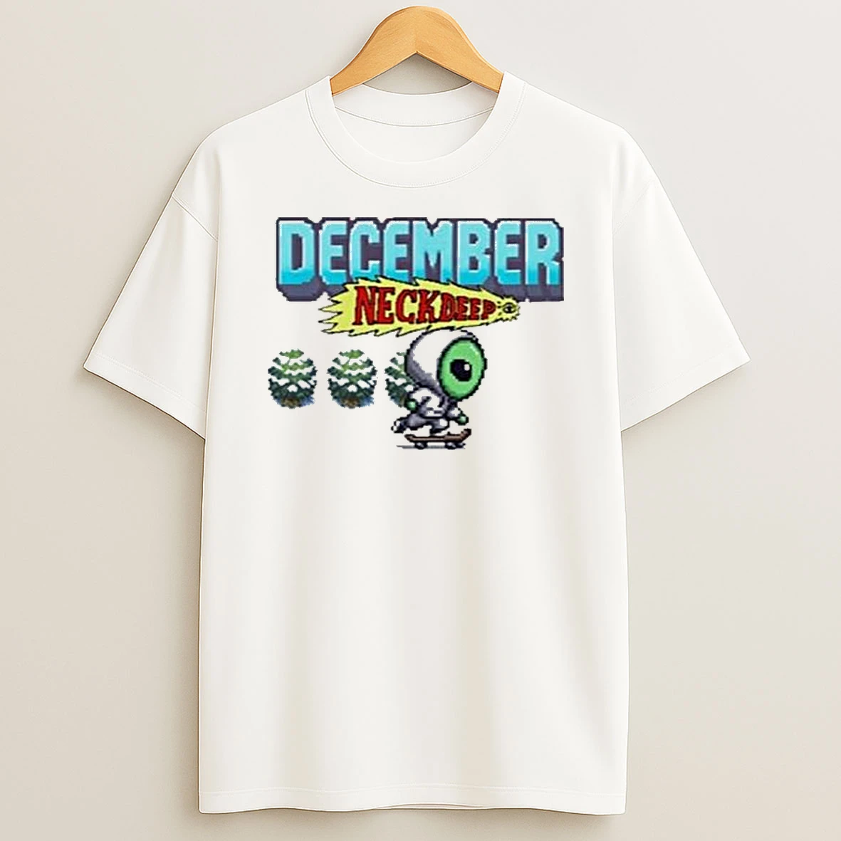 December Neckdeep Game T Shirt