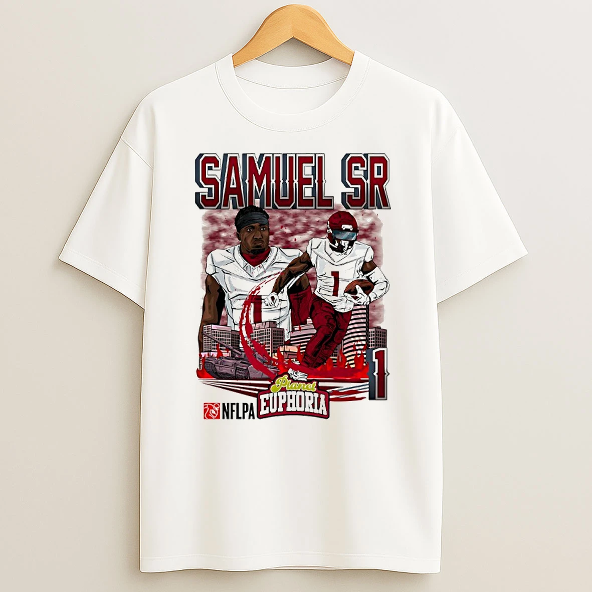 Deebo Samuel Sr 1 Washington Commanders Football Comic Circle T Shirt