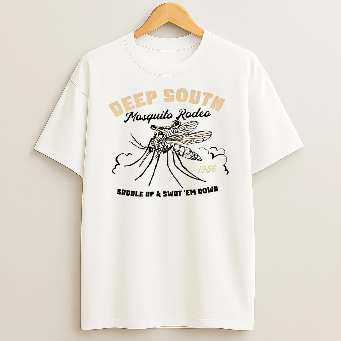 Deep South Mosquito Rodeo Made In The South T Shirt