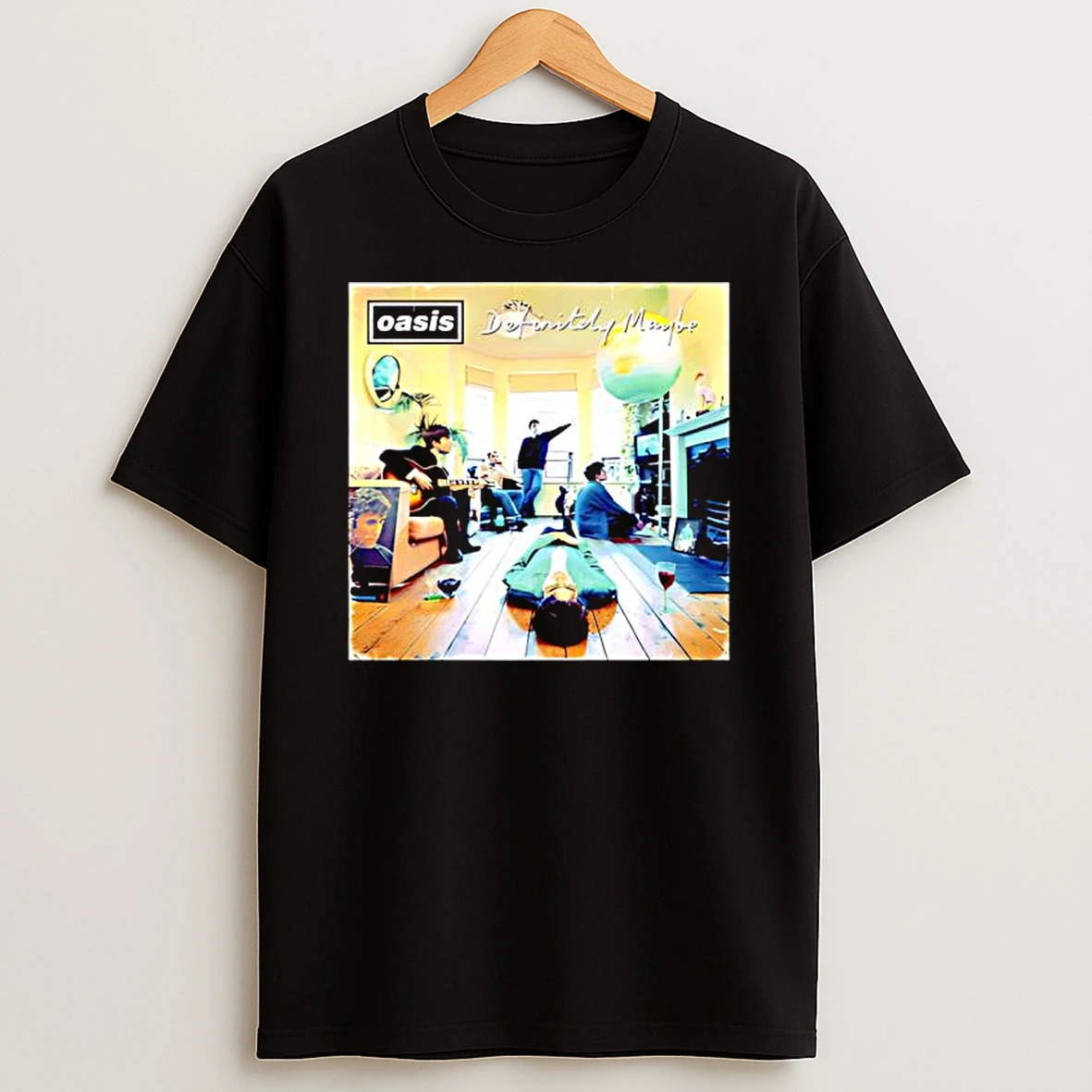 Definitely Maybe Vintage Oasis Graphic T Shirt