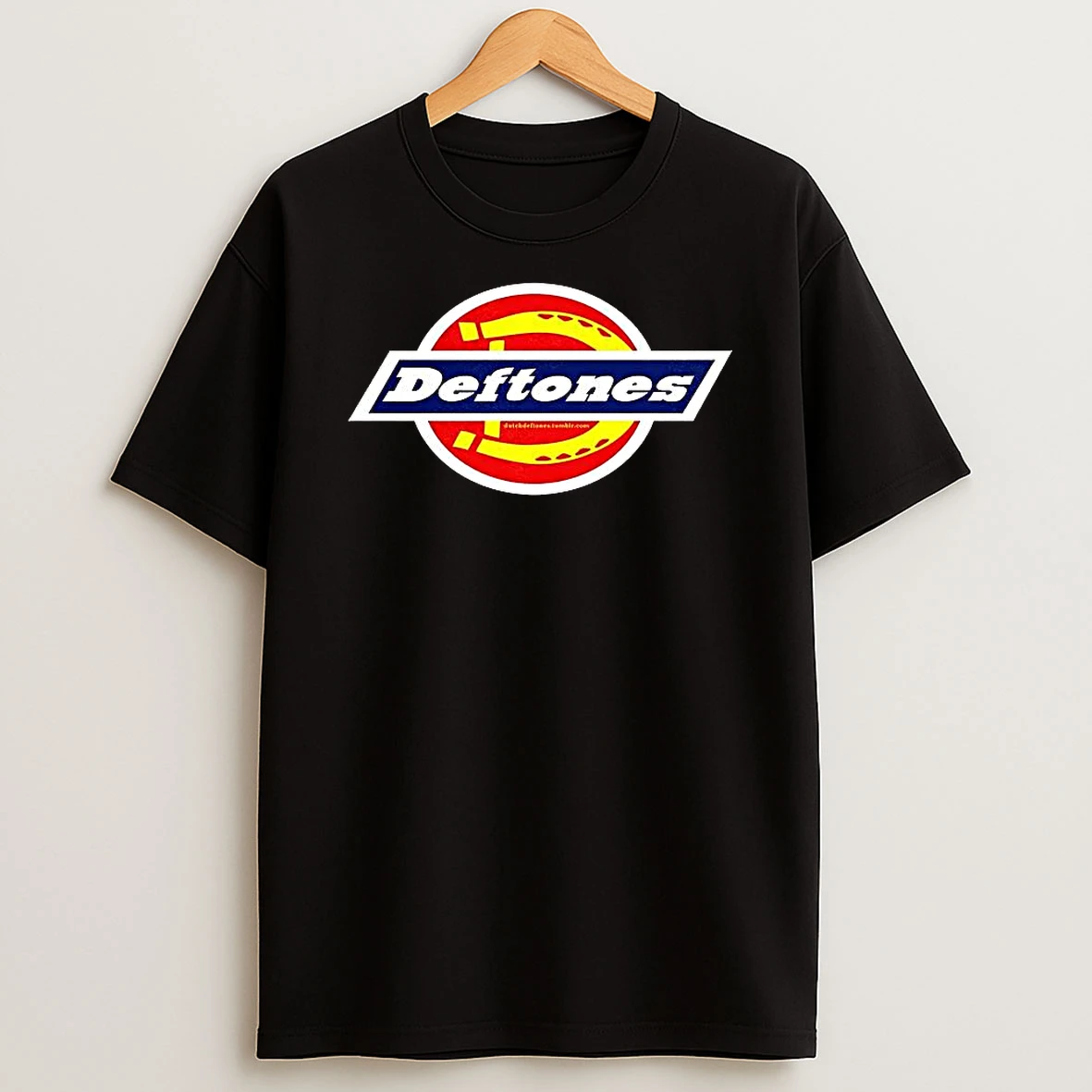 Deftones Dickies Logo Parody T Shirt