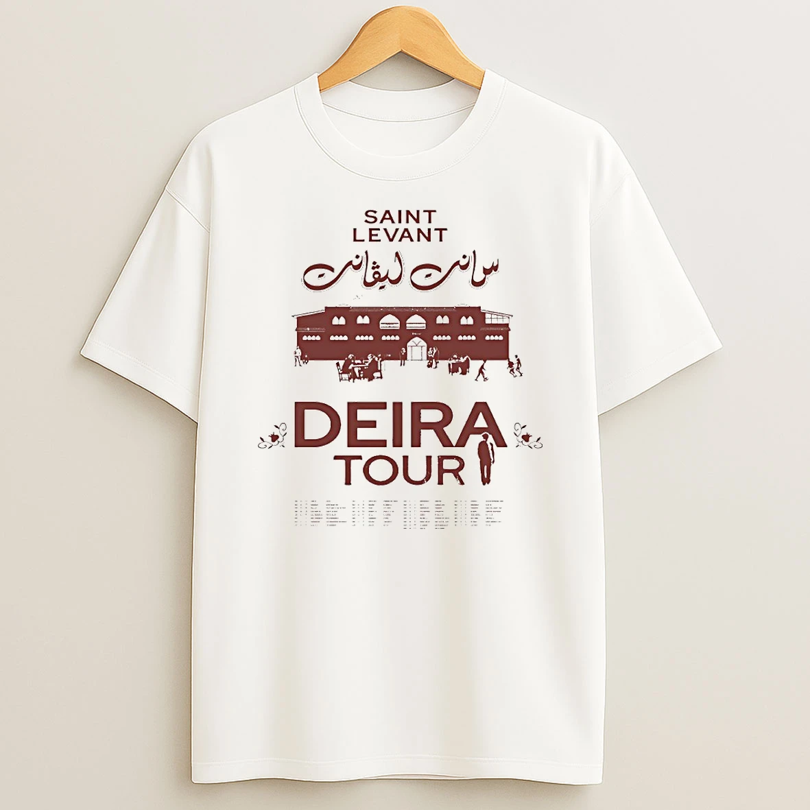 Deira Tour Saint Levant Circle T Shirt